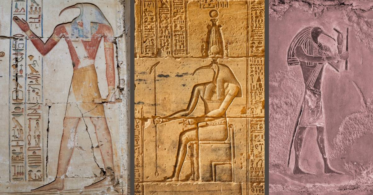 Thoth representing Ascended Master who created Christ Consciousness Grid
