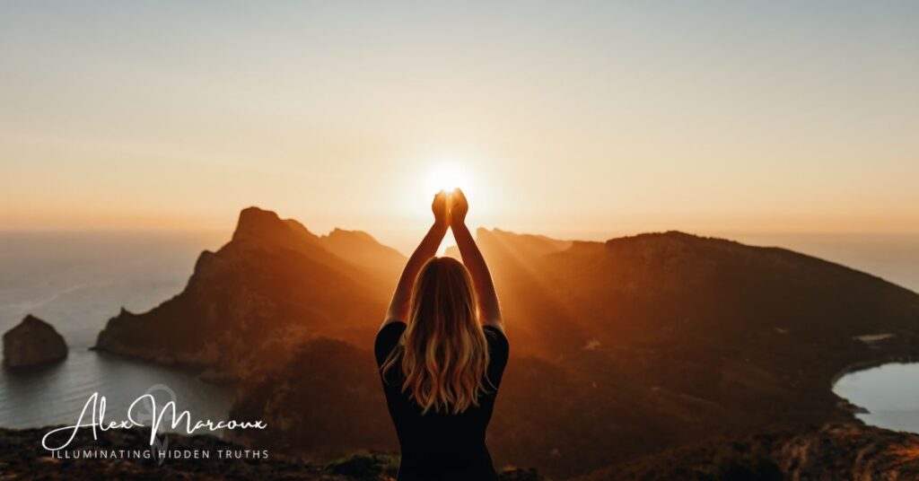 Individual claiming sovereignty and birthright for awakening