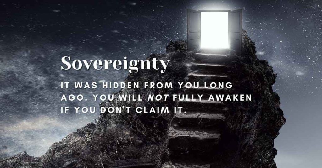 What is Spiritual Sovereignty? awakening